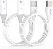 (2-Pack) Charging Adapter Cable Chargr Compatible with Apple Pencil 1st Generation,with Charging Indicator,1m