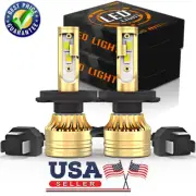 H4 9003 LED Headlight Bulbs Conversion Kit Hi/Low Dual Beam For Car & Motorcycle (for: Smart)