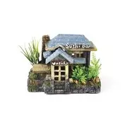 Kazoo Sushi Bar with Plants Medium Fish Tank Ornament