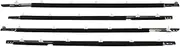 Compatible for Toyota Land Cruiser LC80 FZJ80 Compatible for Lexus LX450 1990-1998 Window Weatherstrips Side Door Outer Moulding Trim Sealing Belt