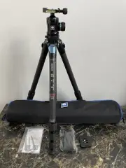 Sirui Carbon Fiber Tripod Kits with Triangular Column 26LB Load (ST124+K10X) NIB
