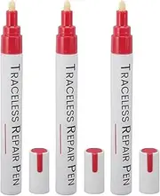 Car Paint Scratch Repair, 3Pcs Car Touch Up Paint Pen Scratch Remover Red Color Repair Restore Fill Tool Scratch Remover for Vehicles