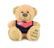 Melbourne Demons AFL First Teddy Bear 23cm Plush Stuffed Animal
