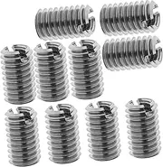 TEMPNAP 10pcs Thread Repair Inserts Kit Assorted Threaded Sleeves for Computer Lighting Machinery Prevents Thread Stripping Versatile Repair Tool