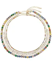 Eye Candy LA The Luxe Collection CZ Everly Necklace Set