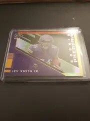 Irv Smith Jr 2019 Optic Rookie Phenoms Red And Yellow Jersey Card