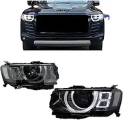 Car headlights, Car Lights Compatible For Toyota Land Cruiser LC300 Headlight 2022-2023 LED Projetor Head Lamp Daytime Running Light Auto Accessories