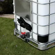 1000 Liter Ibc Water Tank With S60x6 Adapter Valve And 3/4(tap Only)