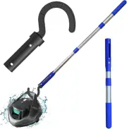 Hook with Swimming Telescopic Pole for All Robotic Pool Cleaner Customized fo...