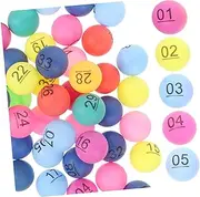 1 Set Digital Draw Ball Draw Balls Large Raffle Party Activity Props Pp