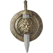 Gladiator Roman 18" Combat Shield & Sword