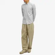 Portuguese Flannel Belavista Stripe Button Down Oxford Shirt
