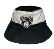 Mitchell & Ness Brooklyn Nets Size Large/X-Large Bucket Hat Cap Team Colors