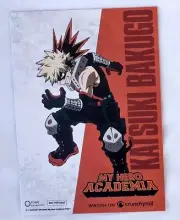 My Hero Academia Promo Card Katsuki Bakugo NYCC New York Comic Con Avatar