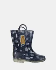 Charlie Bear Gumboot Navy/White