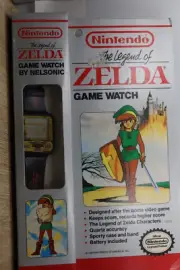 Unused Legend Of Zelda Nintendo Nelsonic Game Watch COMPLETE IN BOX