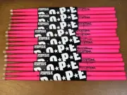 D.O.P.E Drumsticks, Drummers Of Planet Earth, Neon Pink Dope Stickz 5A, 9 Sets