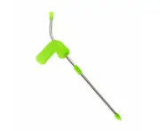 Beer Snorkel Healthy Portable Fun Beer Snorkel Alcohol Drinking Straw for Party-Green