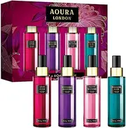 Aoura London Collection Womens Body Mist 4x60ml Gift Set