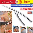 Stainless Steel Kitchen Tool Shrimp A Creative Deveiner Peel Device Prawn Peeler
