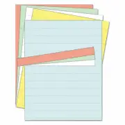 Data Card Replacement Sheets (8½ × 11) Assorted 10 Pack - Brand New