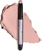 [Julep] 101 Crème-to-Powder Eyeshadow Stick (Lilac Matte) - Long-Lasting, Waterproof, Blendable, Crease-Proof With Built-In Smudger - Shimmer Finish