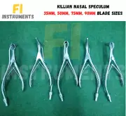 Killian Nasal Speculum With Fiber Optic, Light Guide All Sizes, High Quality