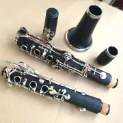 Excellent Clarinet Bb Ebonite Nickel Plating 19 Key Good Sound Clarinet Parts