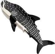 Claw Clip Women Girl Whale Shape Hair Claw Nonslip Animal Hair Clips for Fine Thick Hair Grip for Home Office Hair Accessories Black, Claw Clip