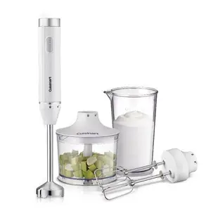 美膳雅 Cuisinart 極輕量多功能手持式變速攪拌棒組 HB-500WTW 全配組