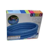 Crystal Blue INTEX Inflatable 66" x 15" Swimming Pool! NEW! Ships Fast