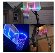LED Color Changing Basketball Hoop Light Waterproof Automatic Rim Night Light-Up