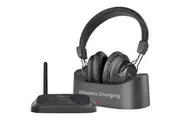 HT5009PLUS Wireless Headphones For TV With Charging Dock