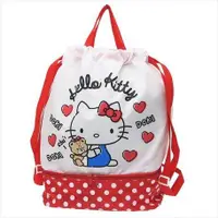 在飛比找蝦皮購物優惠-日貨 Hello Kitty 後背包 大容量 雙層 收納 束