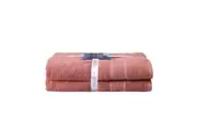 2PK Ultimate Alanya Turkish Cotton Bath Sheet Towel 550Gsm highly absorbent Clay