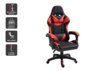 Ergolux Hyper Gaming Chair (Black/Red)