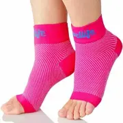 Firm & Stable Compression Foot Sleeves for Ankle Heel & Arch Support