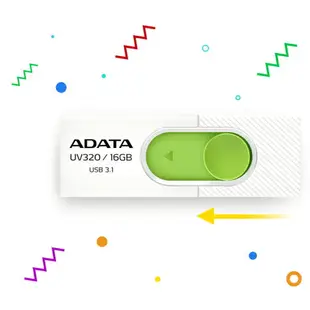 ADATA 威剛 64GB UV320 USB 3.1 隨身碟 64G【APP下單最高22%點數回饋】