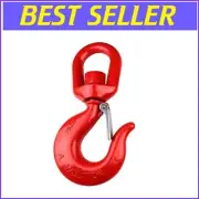 Compact 5 Ton Swivel Hook with Latch - Perfect for Safe Lifting & Transportation