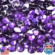 Blinginbox 1500Pcs 5mm Resin Flatback Rhinestone, Resin Non-Hotfix Rhinestone