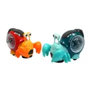 Electric Crawling Crab Toy Early Education Music Singing Dancing Interactive Toy