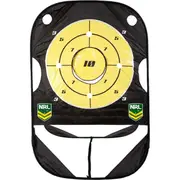 NRL Pop Up Passing Target Rugby Official Fold Away Practice Training w Carry Bag