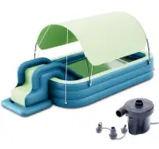 Inflatable Swimming Pool with Water Slide