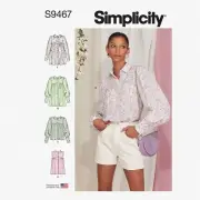 ChicStitch Blouse Kit: Multicolor Sewing Patterns for Misses, Sizes 14-22 (Code