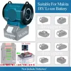 2025! 3D HiFi Bluetooth Speaker Case for Makita DeWalt Bosch Milwaukee Batteries