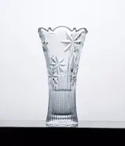 Bohemia Crystal Perseus Waisted Vase 30cm Crystal Vase