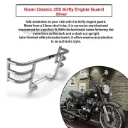 Genuine Royal Enfield Goan Classic 350 Airfly Silver Engine Guard