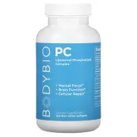 在飛比找iHerb優惠-[iHerb] BodyBio PC，脂質體磷脂複合物，10