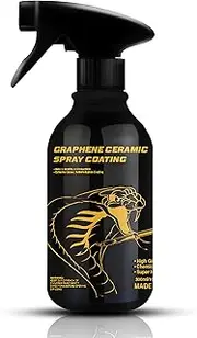 Cobra WRAP TOOLS Graphene Ceramic Spray Coating - MAX 6 Months of Protection - Advanced Graphene Based Formula - Easy Application, Extreme Gloss & High-Shine Protectant Spray for Vehicles | 300ml