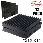 6 PCS Acoustic Foam Wall Panels Soundproofing Sound Proofing Tiles Studio Decor